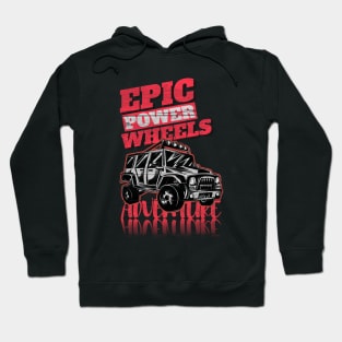 4x4 Power Wheels Offroader Hoodie